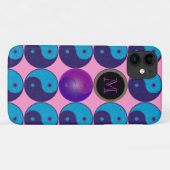 initiaal yin-yang meditatie Case-Mate iPhone case (Achterkant (horizontaal))