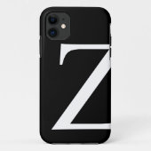 Initiaal Z Case-Mate iPhone Case (Achterkant)
