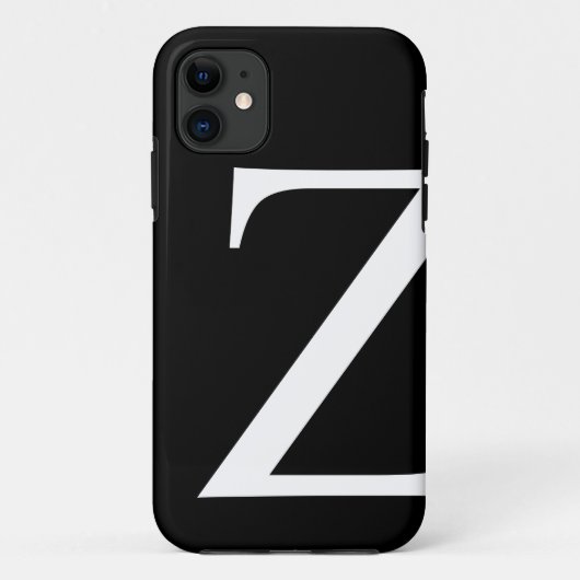 Initiaal Z Case-Mate iPhone Case (Achterkant)