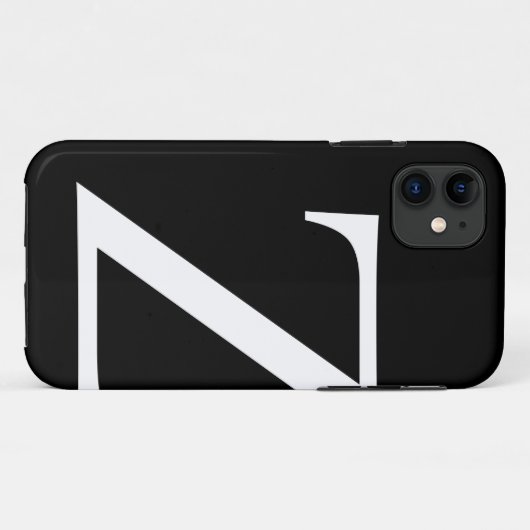Initiaal Z Case-Mate iPhone Case (Achterkant (horizontaal))