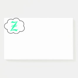 Initiaal Z Monogram Opmerkingen Post-it® Notes