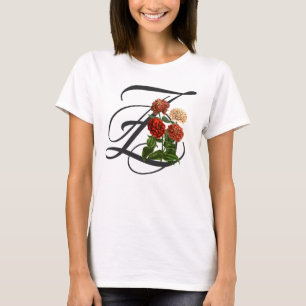 Initiaal Z, Zinnia T-Shirt