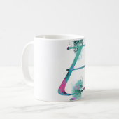initial E mug Koffiemok (Voorkant links)