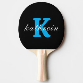  Initial Letter K Simple Monogram Modern Style Tafeltennisbatje