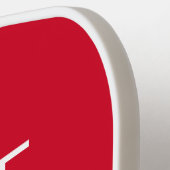 Initiale Rood Pickleball Paddle (Links Detail)