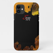 initialen abstract maken Case-Mate iPhone case (Achterkant)