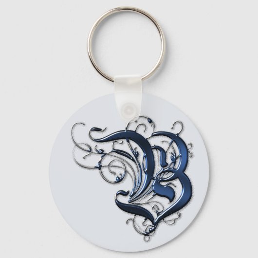  INITIALEN B SLEUTELHANGER (Voorkant)