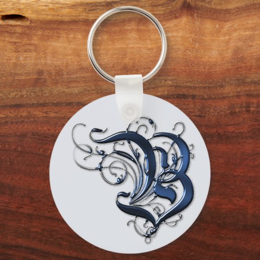  INITIALEN B SLEUTELHANGER (Voorkant)