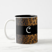 Initialen Coffee Mugs Tweekleurige Koffiemok (Links)