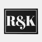 Initialen deurmat toevoegen (Voorkant)