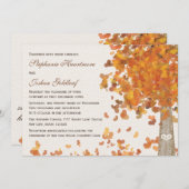 Initialen die zijn meegenomen in een Boom Weddensc Kaart (Voorkant / Achterkant)