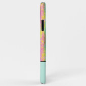 Initialen eenkleurige kleuren groen toevoegen Case-Mate iPhone case (Achterkant/rechts)