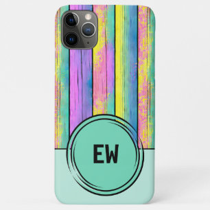 Initialen eenkleurige kleuren groen toevoegen Case-Mate iPhone case