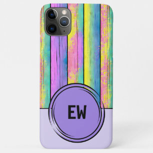 Initialen eenkleurige kleuren paars toevoegen Case-Mate iPhone case