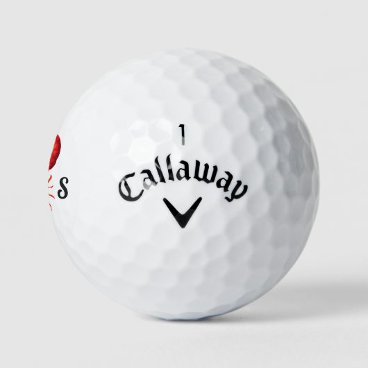 Initialen | Fun Signature Style Golfballen (Logo)