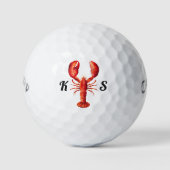 Initialen | Fun Signature Style Golfballen (Voorkant)