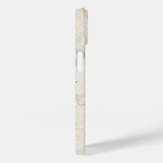 Initialen Girly kraft papier achtergrond gedroogde Case-Mate iPhone Case (Achterkant / Rechts)