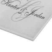 "Initialen" Glazen snijmachine/karteriekarton Snijplank (Hoek)