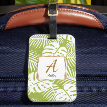  Initialen Groene bladeren