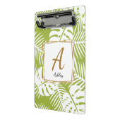  Initialen Groene iPad Cover Mini Clipb Klembord (Angled2)