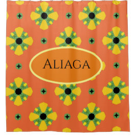 INITIALEN Helderdag of Jubileum Gift Douchegordijn