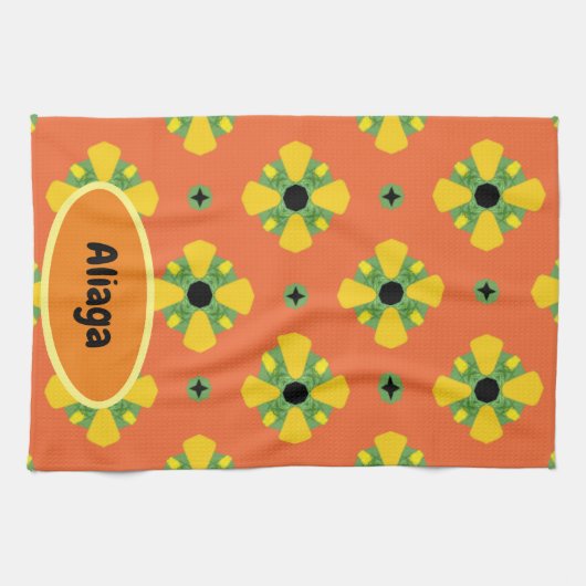 INITIALEN Helderdag of Jubileum Gift Theedoek (Horizontaal)