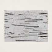 Initialen met boomhart Rustige trouwhuiskaart Visitekaartje (Achterkant)