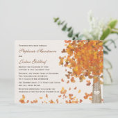 Initialen met een kaardkorrel - Dall Wedding-uitno Kaart (Staand voorkant)