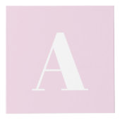 Initialen monogram foto's aanpassen Baby Kubus (Rechts)