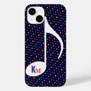 initialen muzieknotitie aanpassen Case-Mate iPhone 14 hoesje