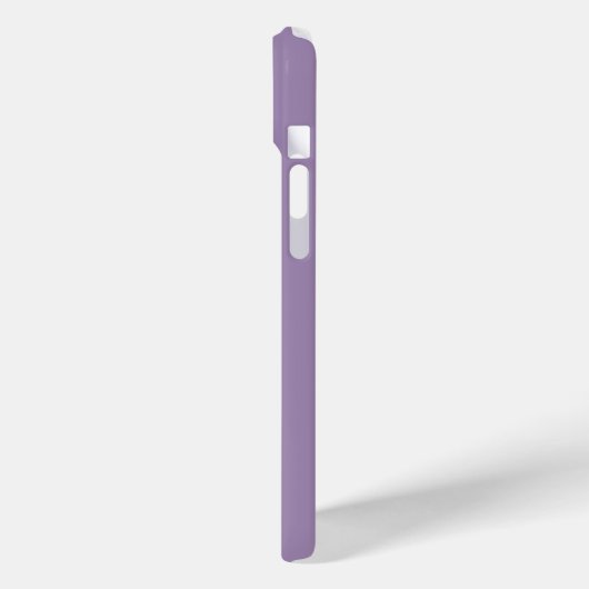 Initialen naam Sophisticated Solid Violet Case-Mate iPhone Case (Achterkant / Links)