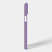 Initialen naam Sophisticated Solid Violet Case-Mate iPhone Case (Achterkant / Rechts)