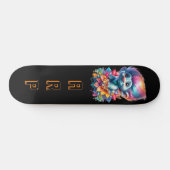 *~* Initialen Neon Haar Rainbow AP89 Troll Persoonlijk Skateboard (Horizontaal)
