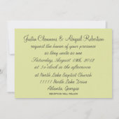 Initialen op een wedstrijd - Weddenschap Kaart (Achterkant)