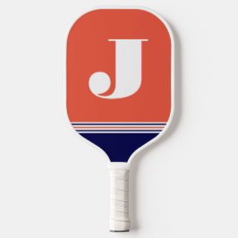 Initialen Oranje Pickleball Paddle
