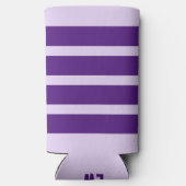 Initialen paars seltzer blikjeskoeler (Achterkant)