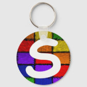 INITIALEN - S SLEUTELHANGER (Voorkant)