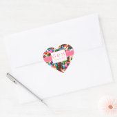 Initialen Sprinkles Stickers (Envelop)