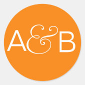 INITIALEN STICKER SEAL SINAASAPPEL WIT (Voorkant)