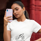  initialen toevoegen aan fietspatroon Case-Mate iPhone case