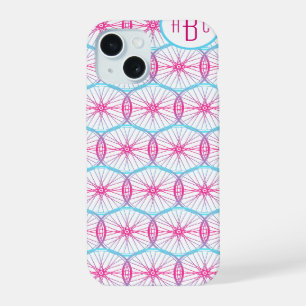 initialen toevoegen aan fietspatroon iPhone 15 case