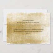 Initialen van Nice Golden Textured Effect Wedding (Achterkant)