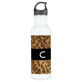 Initialen voor het afdrukken van C-monogram Waterfles