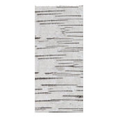 Initialen voor het hart van de Birch rustige bruil Reclamekaart (Achterkant)