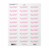 Initialen voor weddenschappen etiket (Full Sheet)