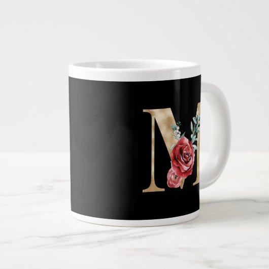 Initialen winter: M Grote Koffiekop (Voorkant rechts)