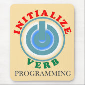 Initialiseer Werkwoord in Cobol Programmeren Muismat (Voorkant)
