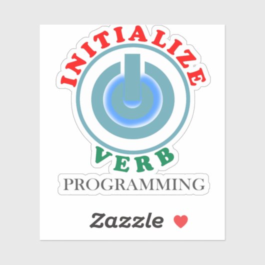 Initialize Verb in Cobol Programming Sticker (Vel)