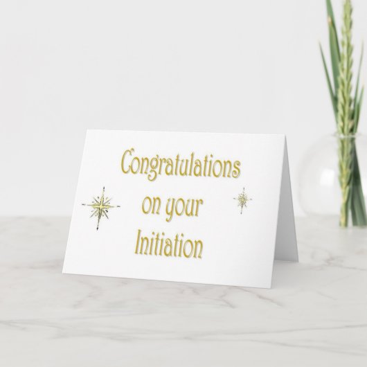 Initiatie Kaart (Voorkant)