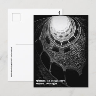 Initiatie Well Regaleira Palace, Sintra, Portugal Briefkaart